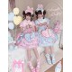 Sheep Puff Vintage Polka Dot Platform Shoes(Reservation/4 Colours/Full Payment Without Shipping)
